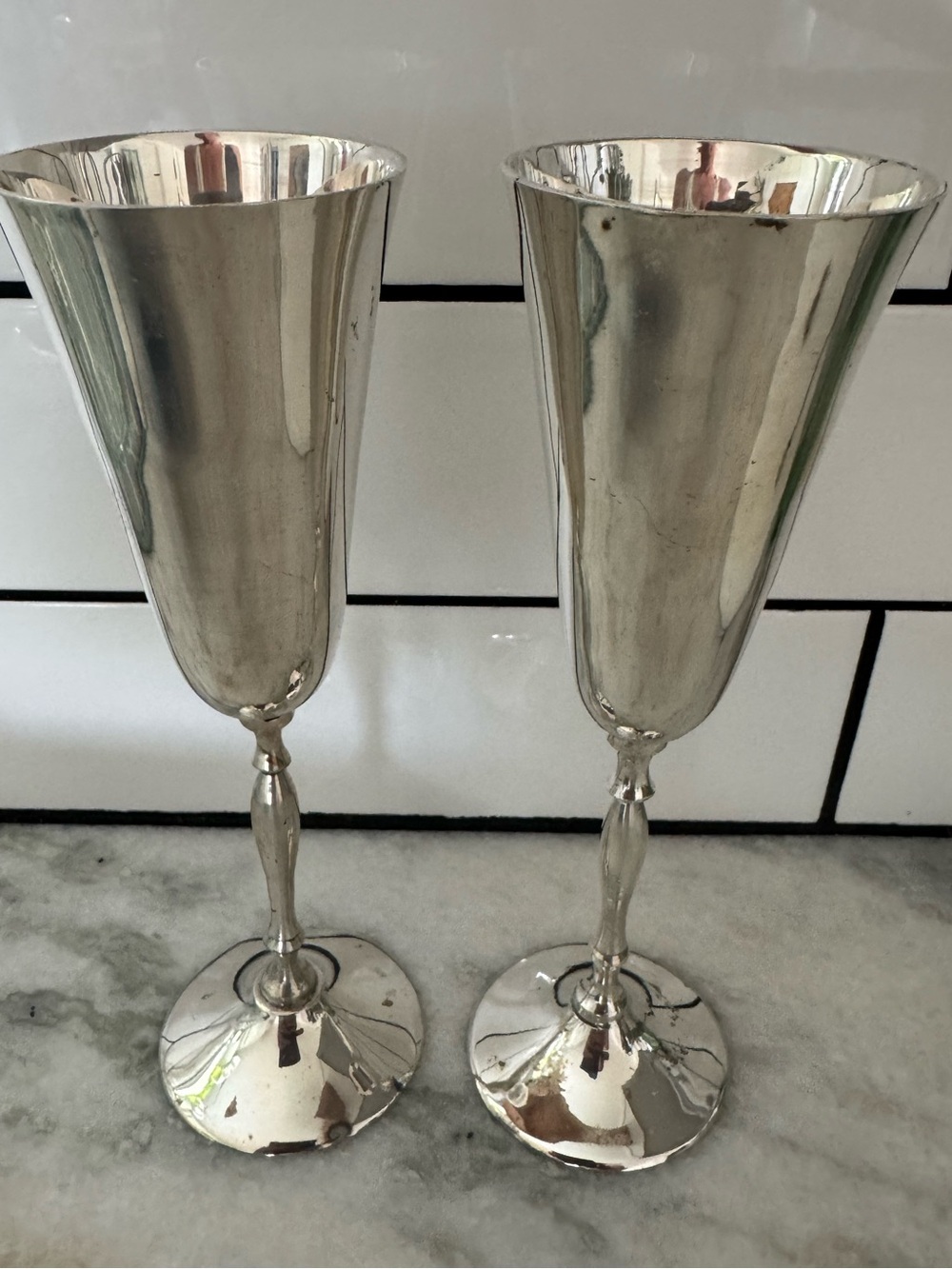 International Silver Company Silver Flutes